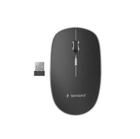 Gembird MUSW-4BS-01 egér Irodai Kétkezes Vezeték nélküli RF Optikai 1600 DPI