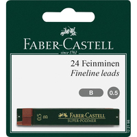 Faber-Castell 122198 Bleimine B Schwarz