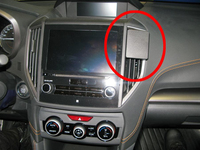 Brodit ProClip Passive holder Display, Handheld mobile computer, Mobile phone/Smartphone, Navigator, Tablet/UMPC Black
