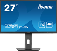 iiyama ProLite XUB2797HSN-B1 Computerbildschirm 68,6 cm (27") 1920 x 1080 Pixel Full HD LED Schwarz