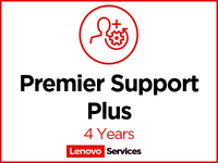 Lenovo Premier Support Plus Upgrade - Extended service agreement - parts and labour (for system with 3 years on-site warranty) - 4 years - on-site - for ThinkPad P1 Gen 4, P1 Ge...