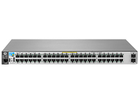 Aruba 2530-48G-PoE+-2SFP+ Vezérelt L2 Gigabit Ethernet (10/100/1000) Ethernet-áramellátás (PoE) támogatása 1U Szürke