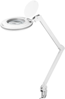 Goobay LED Magnifying Lamp with Clamp, 9 W, white