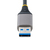 StarTech.com 3-Port USB Hub with Ethernet - 3x USB-A Ports - Gigabit Ethernet (RJ-45) - USB 3.0 5Gbps - Bus-Powered - 1ft/30cm Long Cable - Portable Laptop USB Hub Adapter w/ GbE