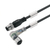 Weidmüller SAIL-M12GM12W-2/4L3.0U kabel sygnałowy 3 m Czarny