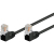Goobay 96085 câble de réseau Noir 0,5 m Cat5e U/UTP (UTP)