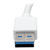 Tripp Lite U336-000-GB-AL USB 3.0 SuperSpeed zu Gigabit-Ethernet NIC Netzwerkadapter, 10/100/1000, Plug-and-Play, Aluminium