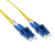 ACT RL1705 Glasvezel kabel 5 m 2x LC OS2 Blauw, Geel