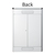 LOGON RDL22U88WH rack cabinet 22U Freestanding rack White