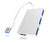 ICY BOX IB-HUB1402 USB 3.2 Gen 1 (3.1 Gen 1) Type-A 5000 Mbit/s Silber