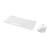 Trust Lyra Tastatur Maus enthalten RF Wireless + Bluetooth QWERTY US Englisch Weiß
