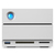 LaCie 2big Dock Thunderbolt 3 Disk-Array 8 TB Desktop Grau