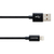Canyon CNE-CFI3B mobile phone cable Black 1 m USB A Lightning