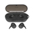 Denver TWE-53MK2 fejhallgató és headset Hallójárati Bluetooth Fekete