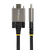 StarTech.com USB31CCSLKV1M kabel USB 1 m USB 3.2 Gen 2 (3.1 Gen 2) USB C Czarny, Szary