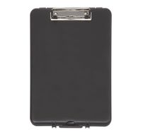 Clipboard A4 plastic with pocket, narrow