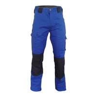 De Boer werkbroek Korenblauw Zwart Maat 46