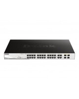 D-Link 28-Port Layer2 PoE+ Gigabit Smart Managed Switch|green 3.0 24x Switch Glasfaser LWL 1 Gbps Power over Ethernet RJ-45