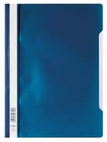 Durable Clear View A4 Document Folder - Dark Blue - Pack of 50