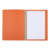 ELBA Pendelhefter, DIN A4, 250 g/m² Manilakarton (RC), für ca. 200 DIN A4-Blätter, mit Amtsheftung, Schlitzstanzung im Vorderdeckel, orange