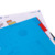 Oxford Studium A4+ Polypropylen doppelspiralgebundenes Organiserbook, 7 mm liniert, 80 Blatt, sortierte Farben, SCRIBZEE® kompatibel