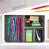 Relaxdays Schubladen Organizer Filz, Ordnungssystem Schreibtisch, HxBxT: 6,5 x 32 x 25 cm, 4 Fächer, Filzkorb, Farbwahl