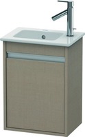 DURAVIT KT6417R7575 Waschtischunterbau KETHO 550x400x285mm Anschlag rechts leine