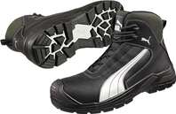 ISM Heinrich Krämer GmbH & Co. KG Bezpieczne buty z cholewkami Cascades Mid rozmiar 45 czarny/biały skóra bydlęca