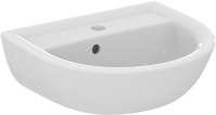 IDEAL STANDARD E872101 IDS Handwaschbecken EUROVIT 1 HL m ÜL 450x350x155mm weiß