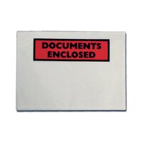 GoSecure Document Envelopes Documents Enclosed Self Adhesive DL (Pack of 100)