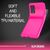 NALIA Neon Handy Hülle für Samsung Galaxy S20 Plus, Silikon Case Phone Cover Pink