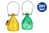 Maximex Wespenfalle Glas Grün & Gelb 2-teiliges Set, Wespenfänger ohne Chemie