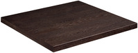 Tischplatte Sumba quadratisch; 70x70 cm (LxB); esche nussbaum gebeizt;