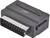 SpeaKa Professional SP-7869904 RCA / SCART Átalakító [3x RCA alj - 1x SCART dugó] Fekete