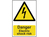 Danger Electric Shock Risk - PVC Sign 200 x 300mm