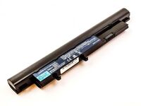 Laptop Battery for Acer 56Wh 6 Cell Li-ion 11,1V 5045mAh Black 49Wh 6 Cell Li-ion 11.1V 4.4Ah Black Batterien