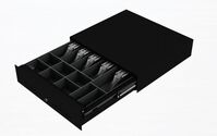 SL3000 Slide-Out Drawer 8C14VN, Black, 400 x 450 x 125 1.5m RJ11 cable, H/W 24v, No Lock/SlotCash Drawers