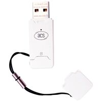 ACR40T Type-A USB SIM-Sized Smart Card Reader (Built-in Button and Loop String included) Smart Card-lezers