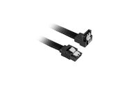 Sata 3 Sata Cable 0.45 M Sata , 7-Pin Black ,