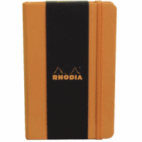 Notizbuch Web Notebook A4 liniert 96 Blatt orange/schwarz/orange