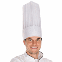 Kochmütze Le Grand Chef verstellbar 25cm weiß VE=10 Stück