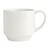 Churchill Art de Cuisine Menu Stackable Tea Cups in White 210ml Pack Quantity -6