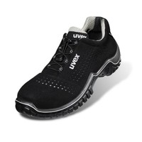 Chaussure basse perforée uvex motion style S1 SRC noir/argent taille 42 largeur 11