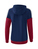 Squad Tracktop Jacke mit Kapuze 38 new navy/bordeaux/silver grey