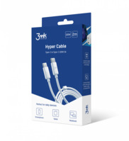3mk Hyper Cable C to C 2m 100W kábel