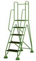 Multi glide premium podium steps with nonslip treads