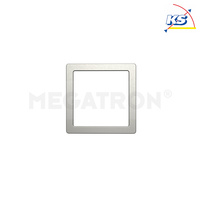 Magnetische Zierblende COVER UP zu LED Deckenleuchte PANO DIM CCT SQUARE, Stahl gebürstet, für 16.5 x 16.5cm (MT76115)