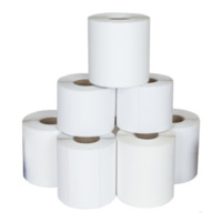 Receipt roll, normal paper (with carbon copy), 114mm, white/white