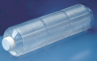 Rollerflaschen InVitro/TufRol™/TufRol EZ steril | Beschreibung: InVitro 2X plissierte Oberfläche unbelüftete Kappe