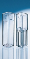 Macro<i>-</i> en semi-microkuvetten beschrijving Macro 4 optische vensters